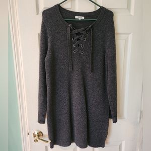 Madewell size L Merino wool sweater dress